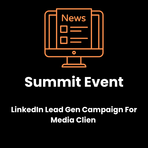 Media Client - Summit Event LinkedIn Campaign flip